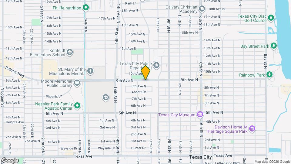 1107 9th Ave N Map and Location Details