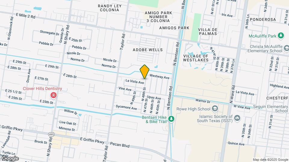 4008 La Vista Ave, Unit 1 Map and Location Details