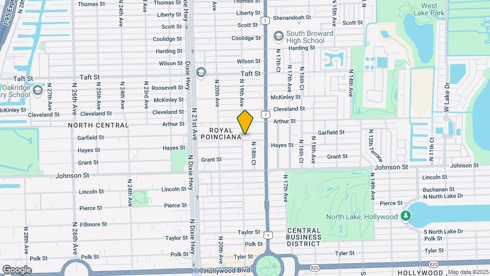 1117 N 19th Ave Map and Location Details