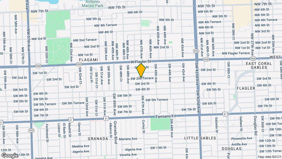 4700 SW 2nd Terrace Map and Location Details