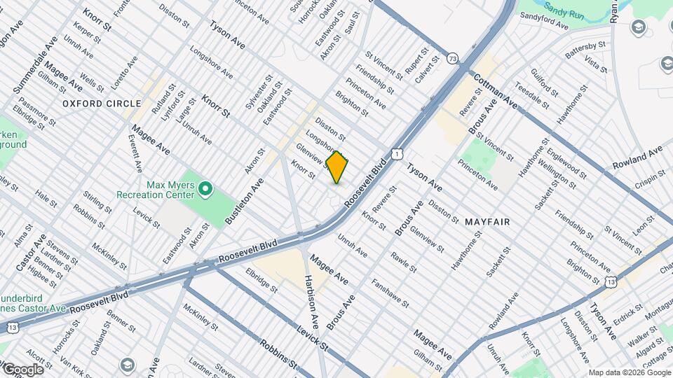 2241 Knorr St Map and Location Details