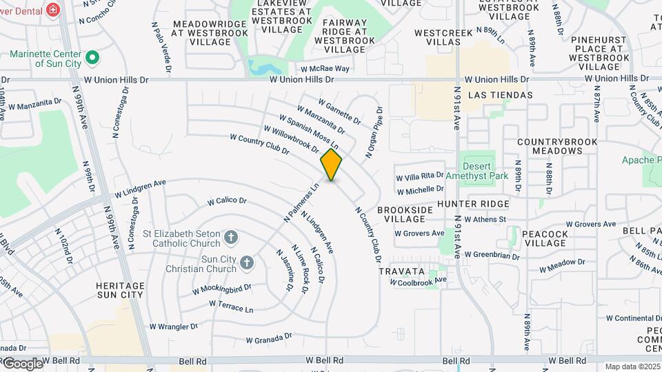 17838 N Country Club Dr Map and Location Details