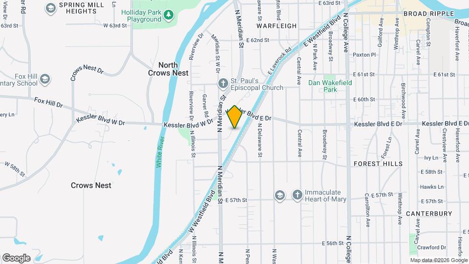 5939 Gladden Dr Map and Location Details