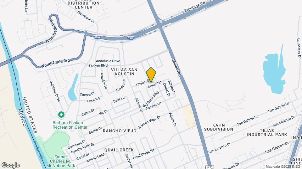 812 Doner Rd Map and Location Details
