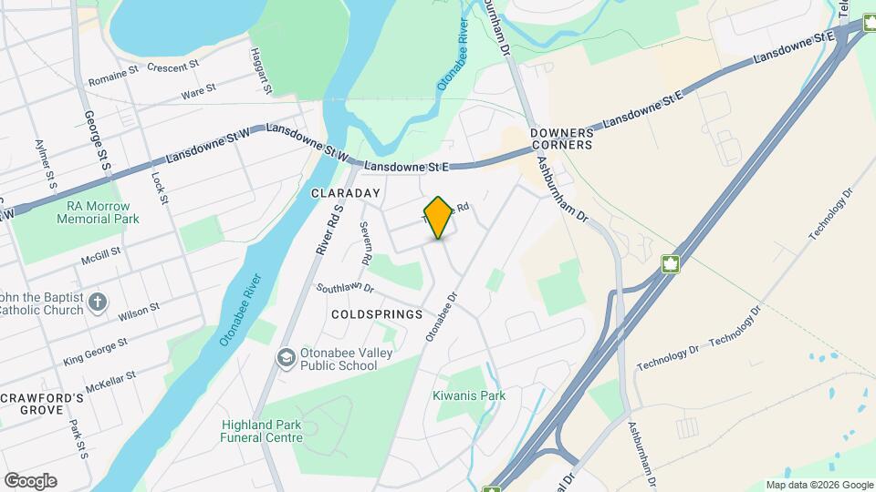 889 Sydenham Rd Map and Location Details