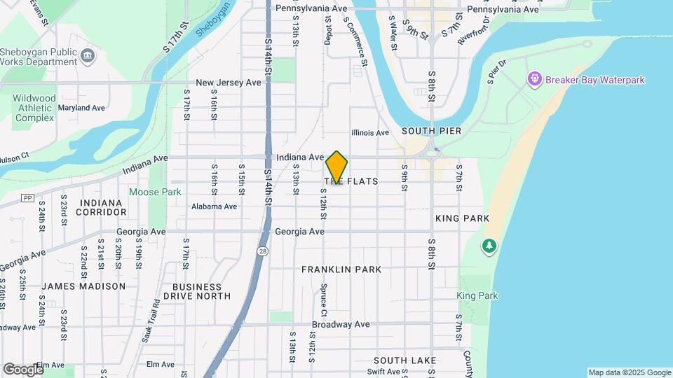 1121 Kentucky Ave Map and Location Details