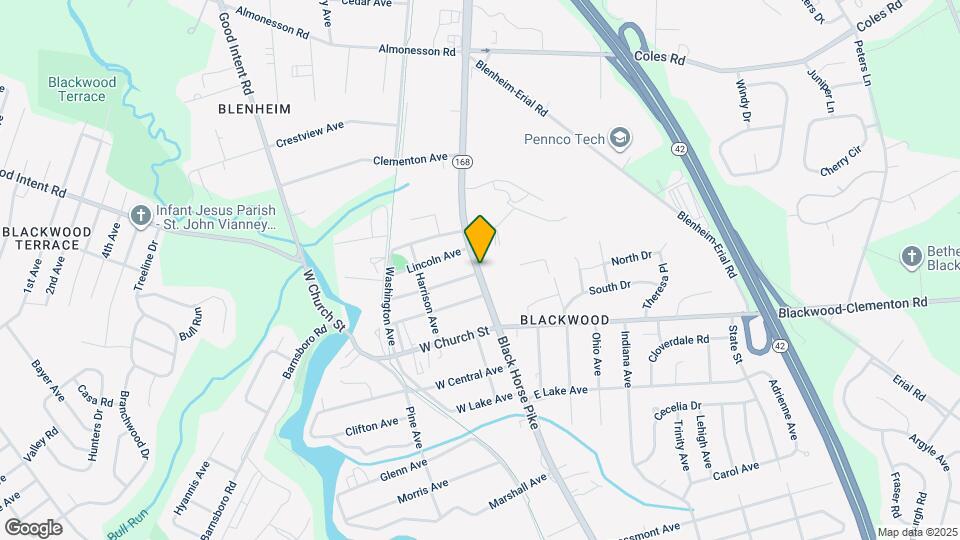 213 N Black Horse Pike Map and Location Details
