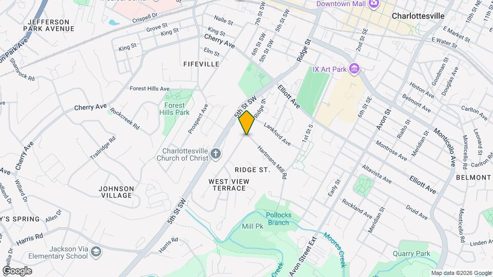 800 Ridge St Mapa y Detalles de la Ubicación