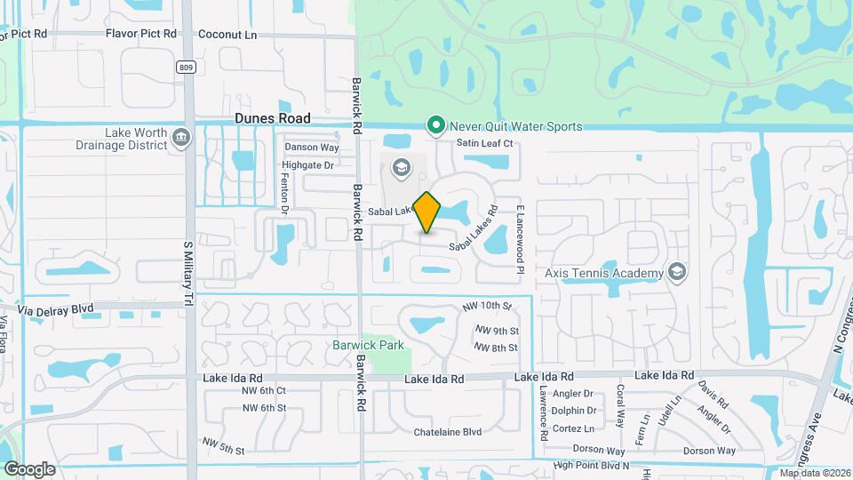4075 Sabal Lakes Rd Map and Location Details