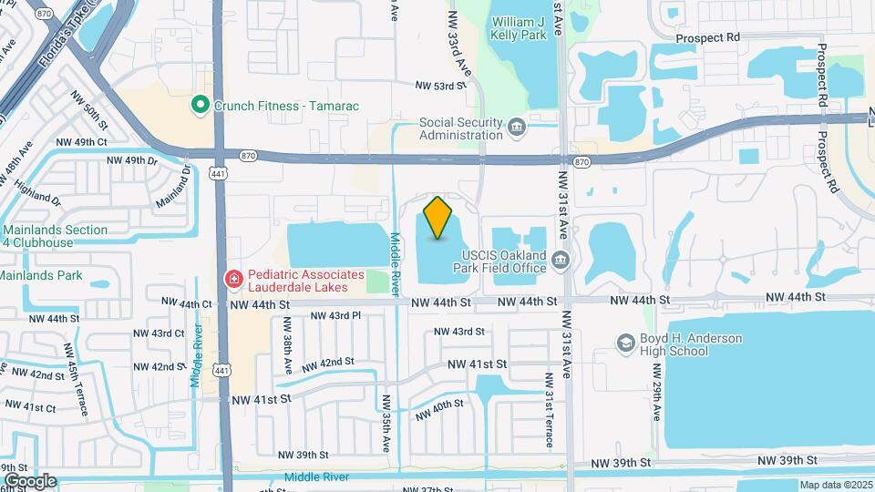 3413 NW 44th St, Unit 204 Map and Location Details