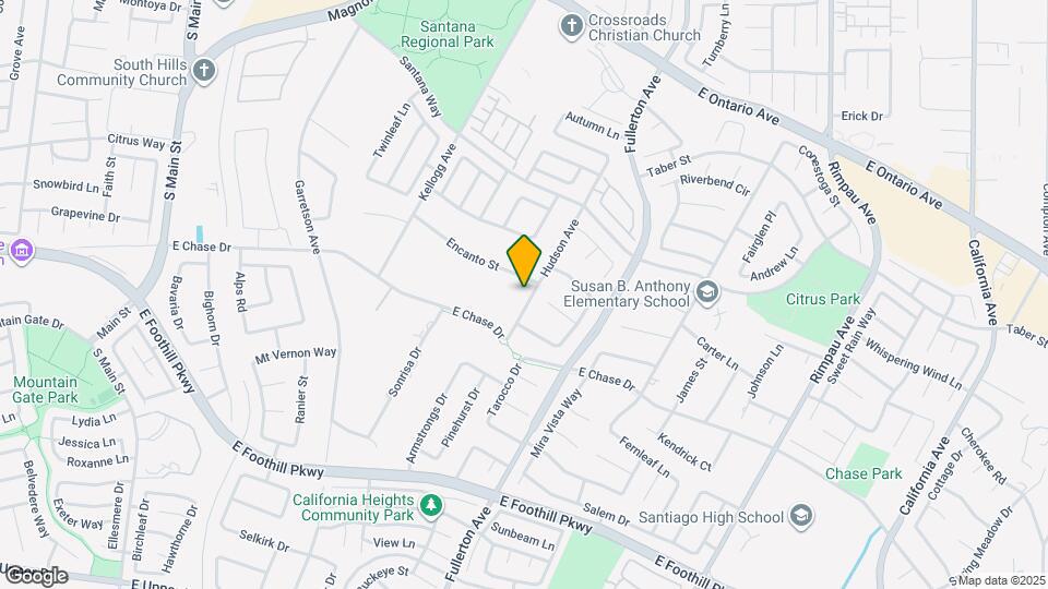 2850 Hudson Ave Map and Location Details