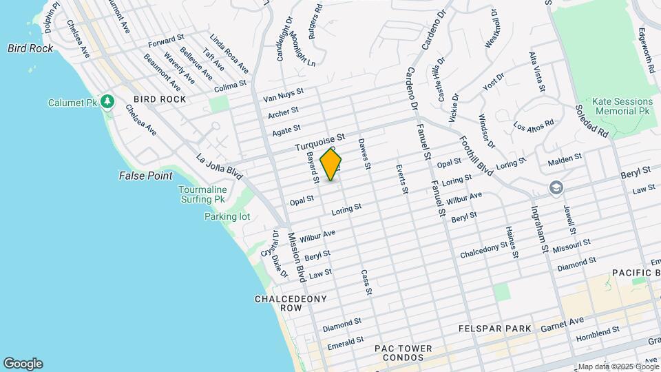 956-962 Opal St Map and Location Details