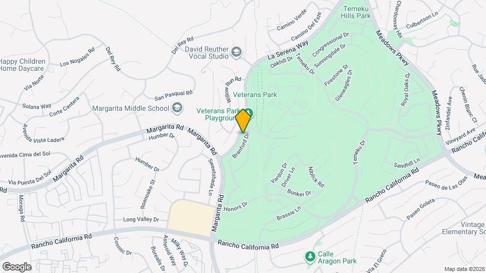 30900 Branford Dr Map and Location Details