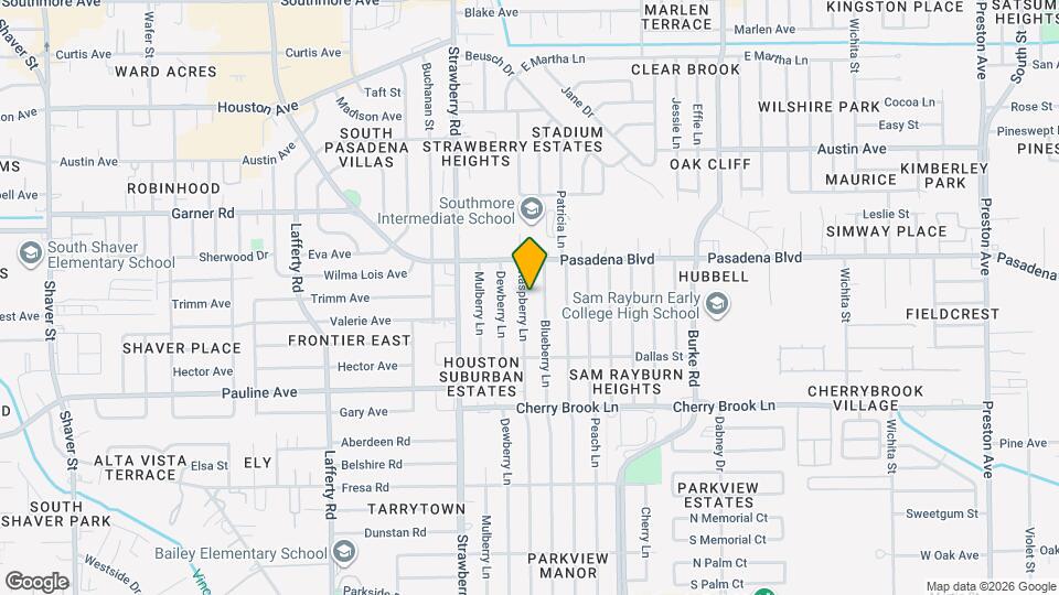 2115 Raspberry Ln Map and Location Details