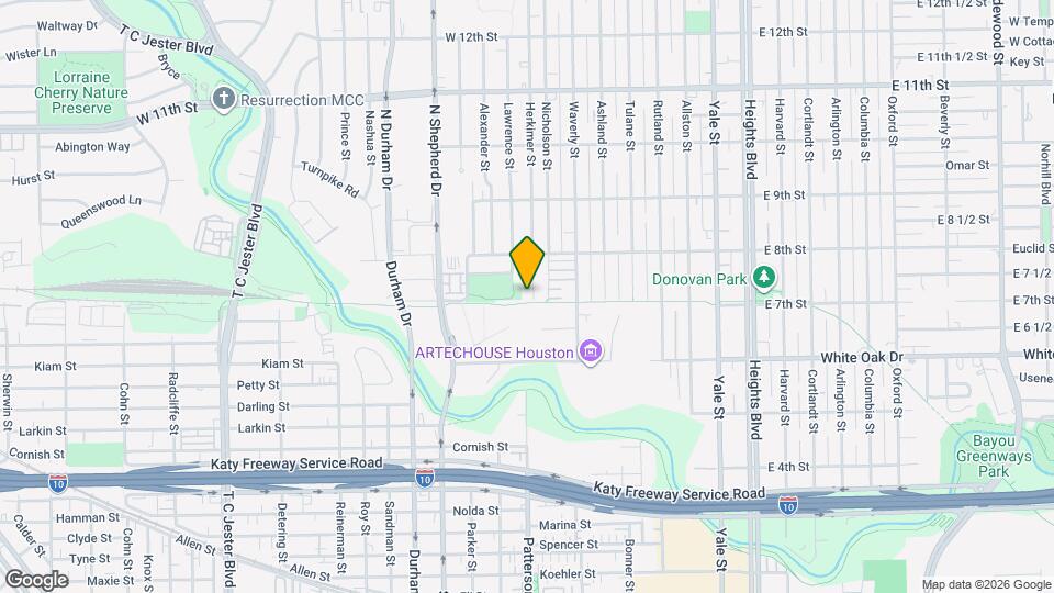 709 Herkimer St Map and Location Details