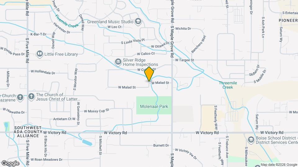 10001 W Malad St, Unit 00-122 Map and Location Details