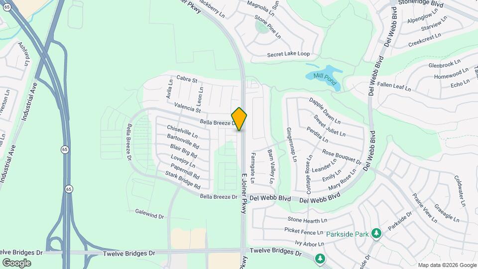 2099 Comstock Ln Mapa y Detalles de la Ubicación
