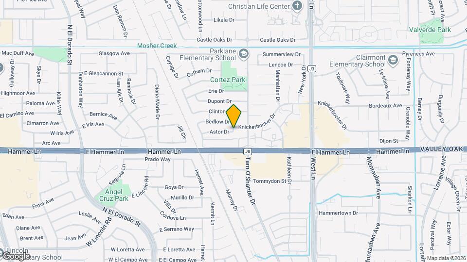 826 Astor Dr Map and Location Details