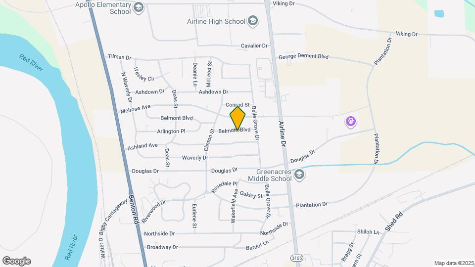 2518 Belmont Blvd Map and Location Details