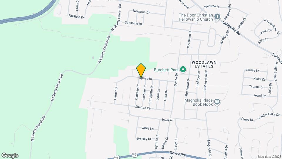 738 Spees Dr Mapa y Detalles de la Ubicación