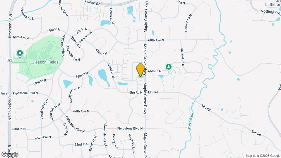 6542 Merrimac Ln N Map and Location Details