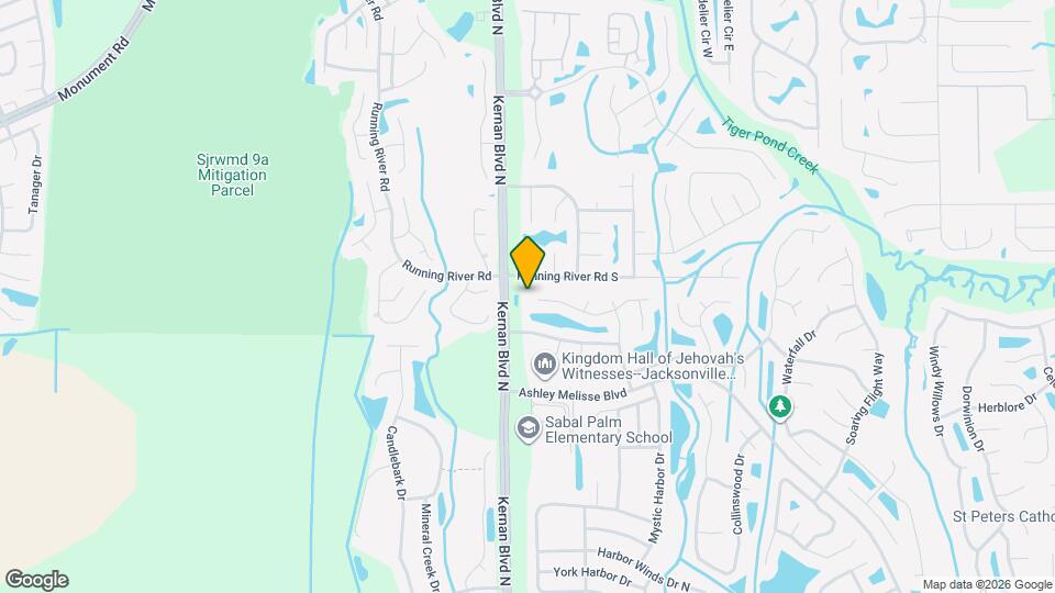 12373 Eagles Claw Ln Map and Location Details