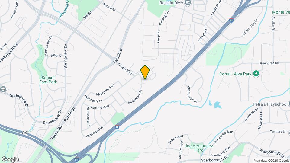 5825 Dew Ct Map and Location Details