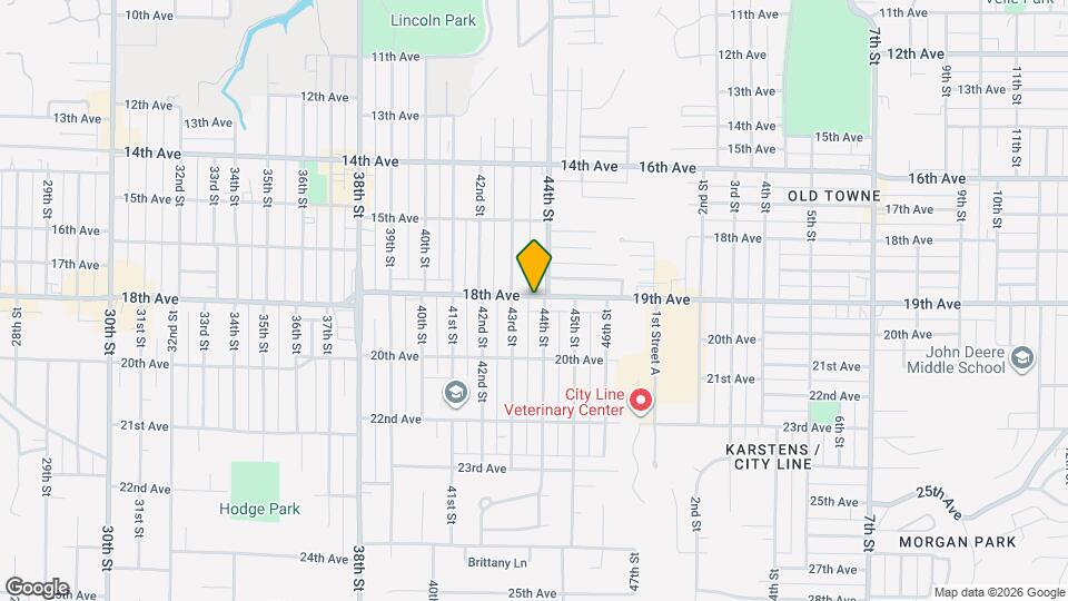 4320 18th Ave Map and Location Details