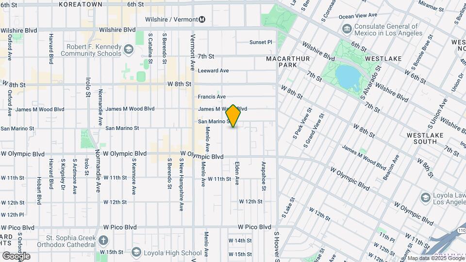 943 Elden Ave Map and Location Details