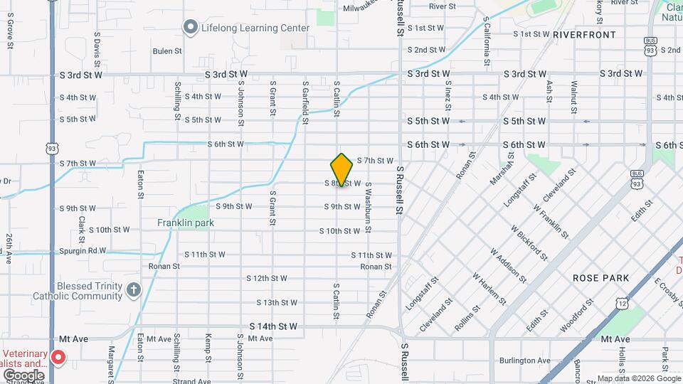 1030 S Catlin St, Unit 201 Map and Location Details