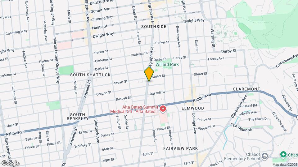 28195 2819.5 Telegraph Ave Map and Location Details