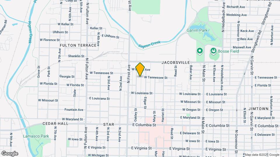 616 W Tennessee St Map and Location Details