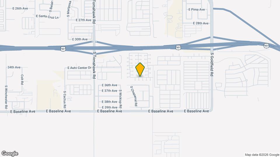 2229 E 35th Ave Mapa y Detalles de la Ubicación
