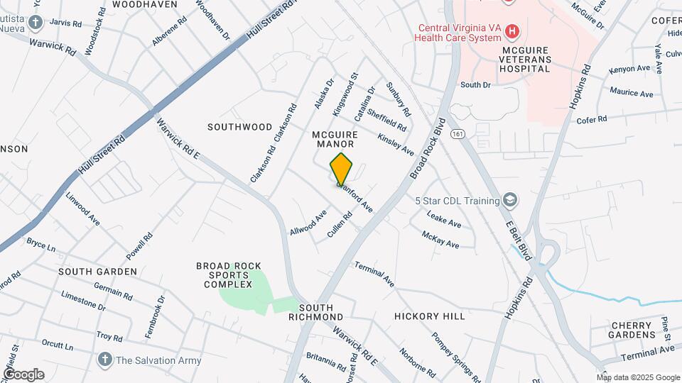4531 Cranford Ave Map and Location Details