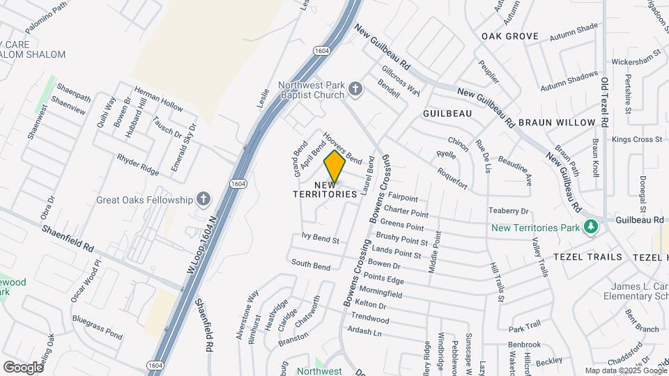 8039 Big Bend Map and Location Details