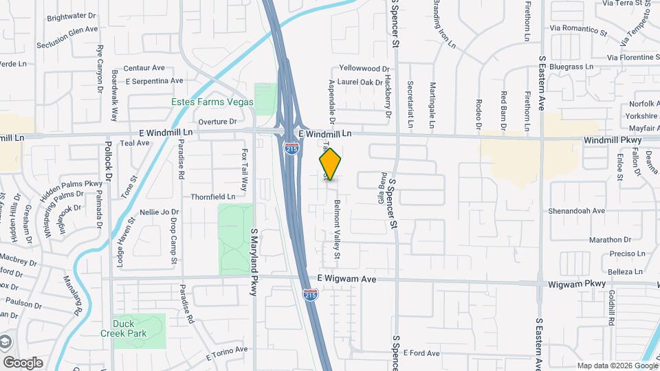 1512 E Auburn Valley Ave Mapa y Detalles de la Ubicación