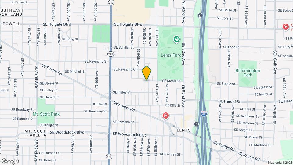 5307 SE 87th Ave Map and Location Details