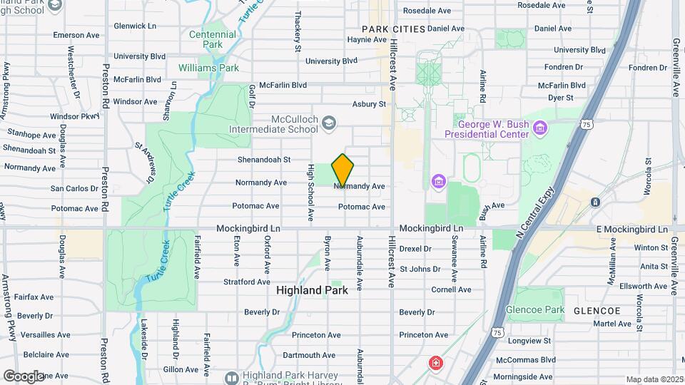3501 Normandy Ave Map and Location Details