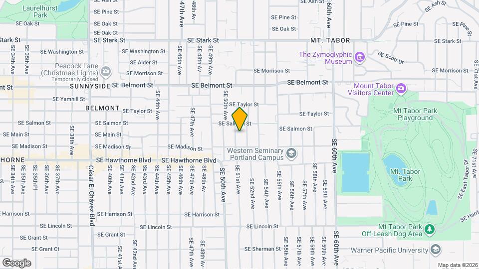 1246 SE 51st Ave Map and Location Details