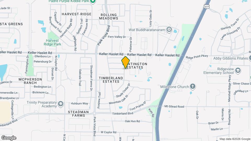 12836 Cedar Hollow Dr Map and Location Details