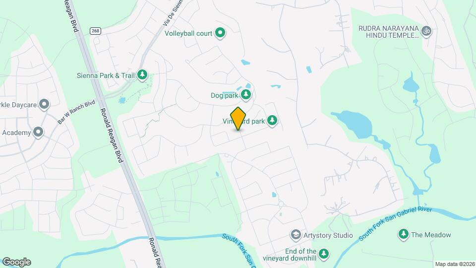 105 Venti Cove Map and Location Details