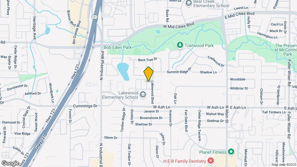 1720 Magnolia Ln Map and Location Details