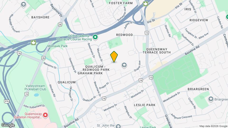 2706 Hickson Crescent Map and Location Details