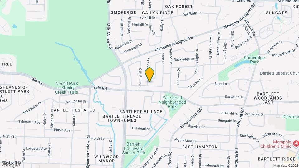 3422 Jenny Ln Map and Location Details