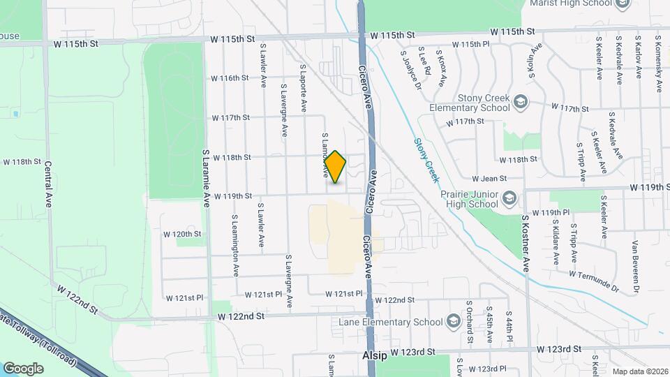 4840 W 119th St Map and Location Details