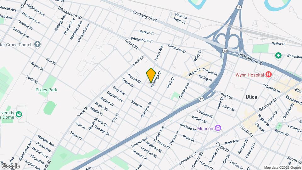 950 Saratoga St Mapa y Detalles de la Ubicación