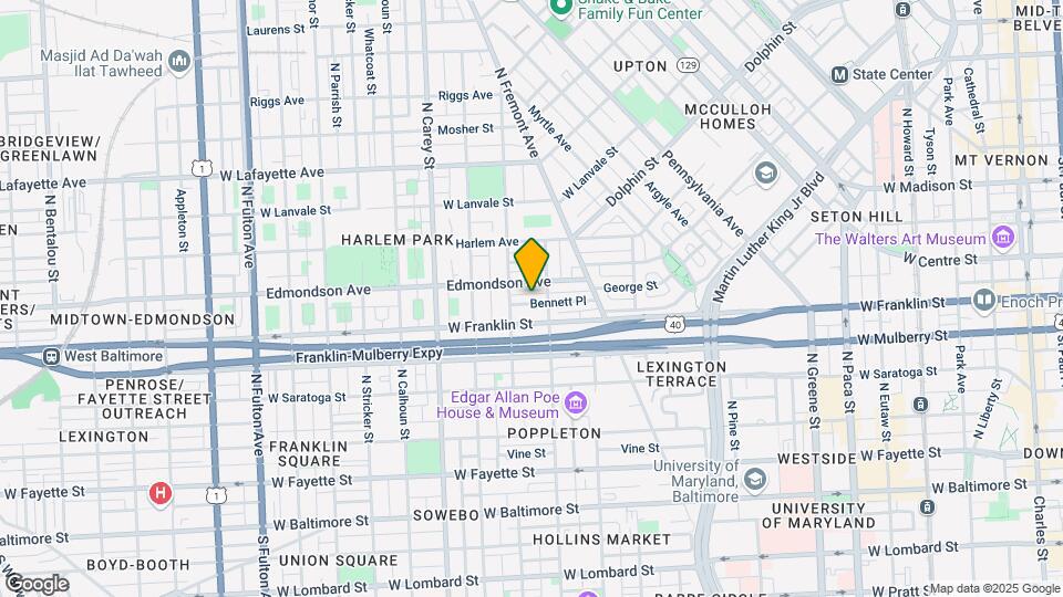 1012 Bennett Pl Map and Location Details