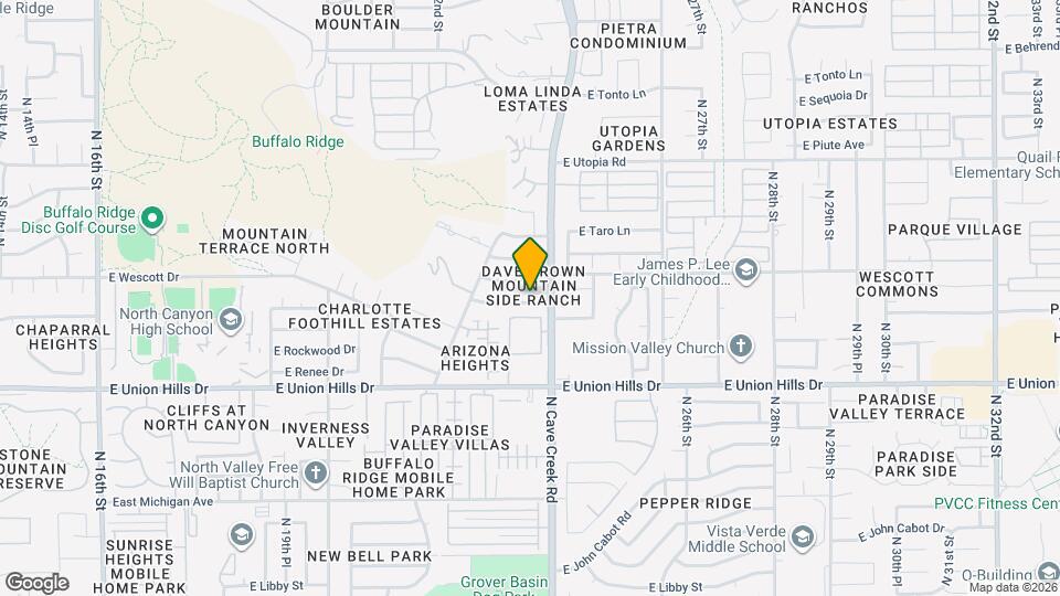 2310 E Morrow Dr Mapa y Detalles de la Ubicación