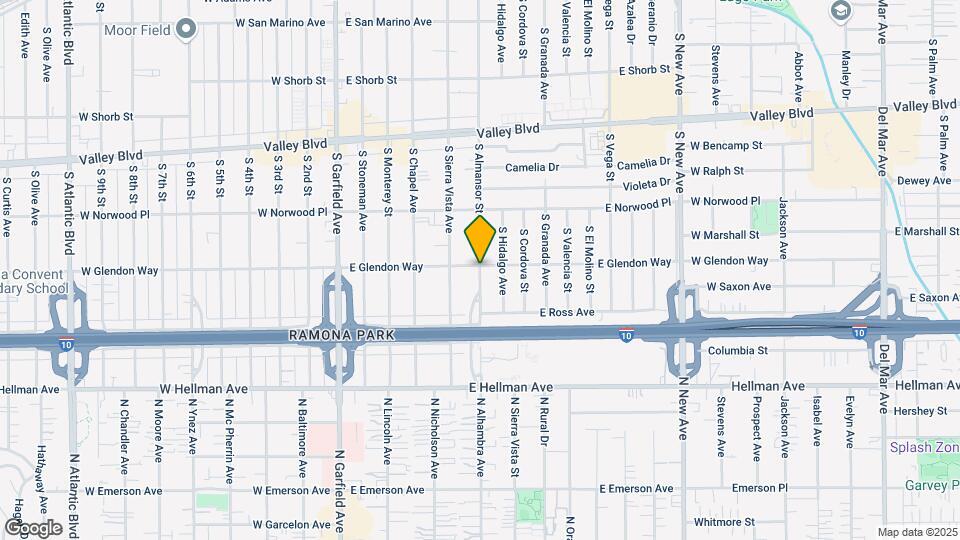 1807 S Almansor St, Unit F# Map and Location Details
