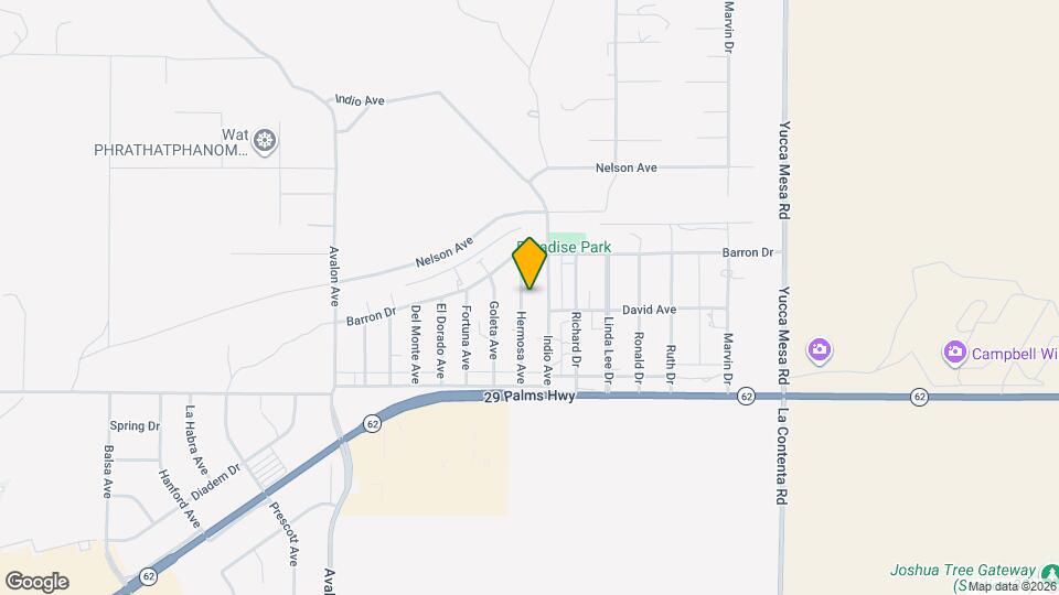 6331 Hermosa Ave Map and Location Details